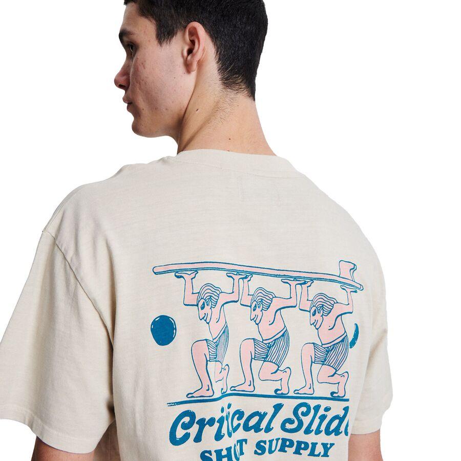 The Critical Slide Society Short Supply T-Shirt - Men's Bone