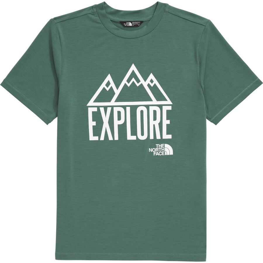 The North Face Adventure Short-Sleeve Graphic T-Shirt - Kids' Duck Green