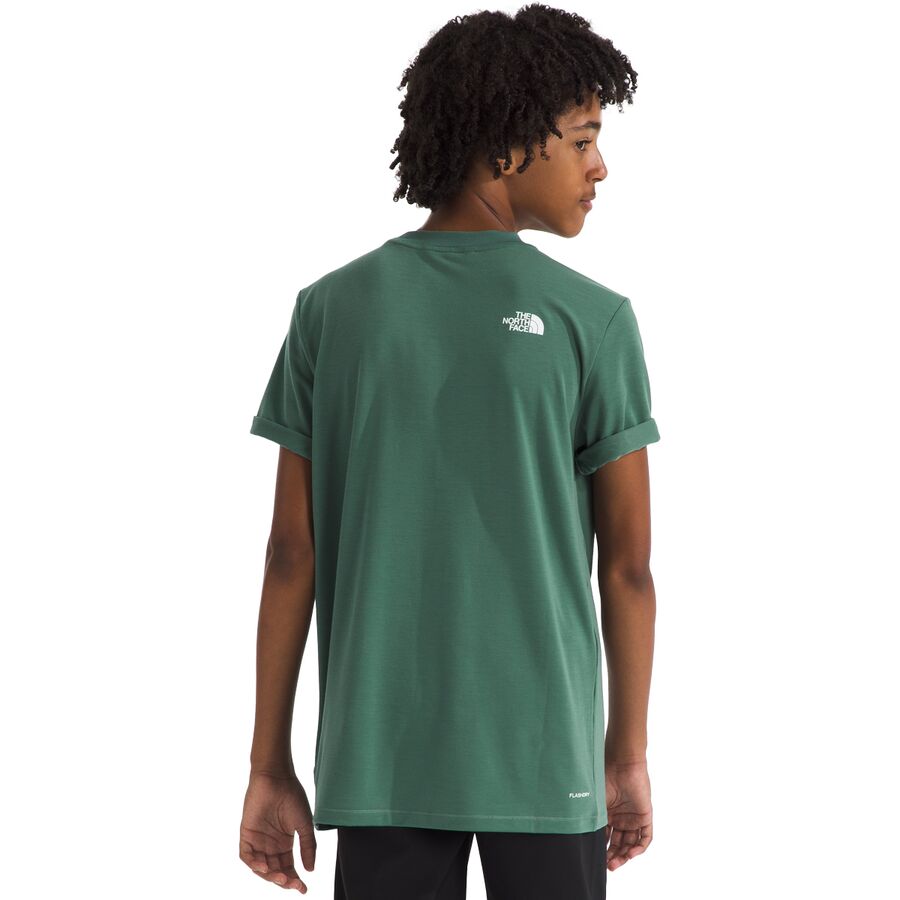 The North Face Adventure Short-Sleeve Graphic T-Shirt - Kids' Duck Green