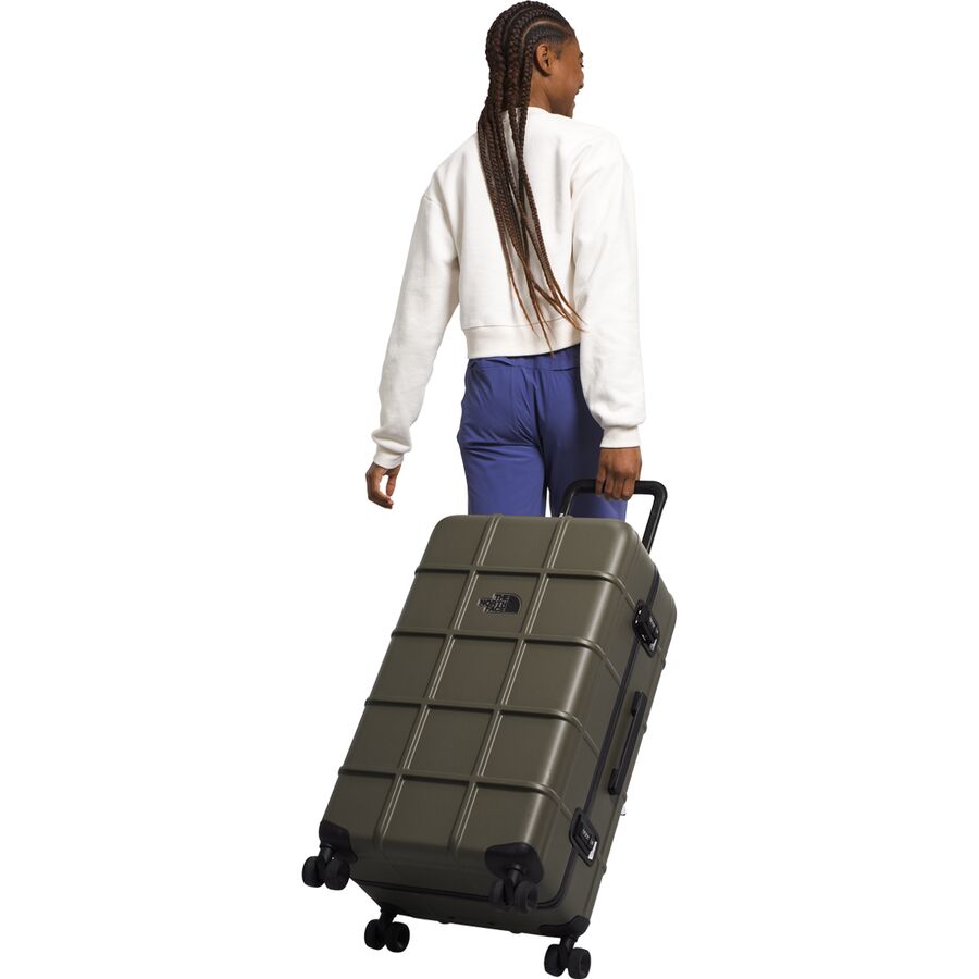 The North Face All Weather 4-Wheeler 30in Roller Luggage New Taupe Green/TNF Black-NPF