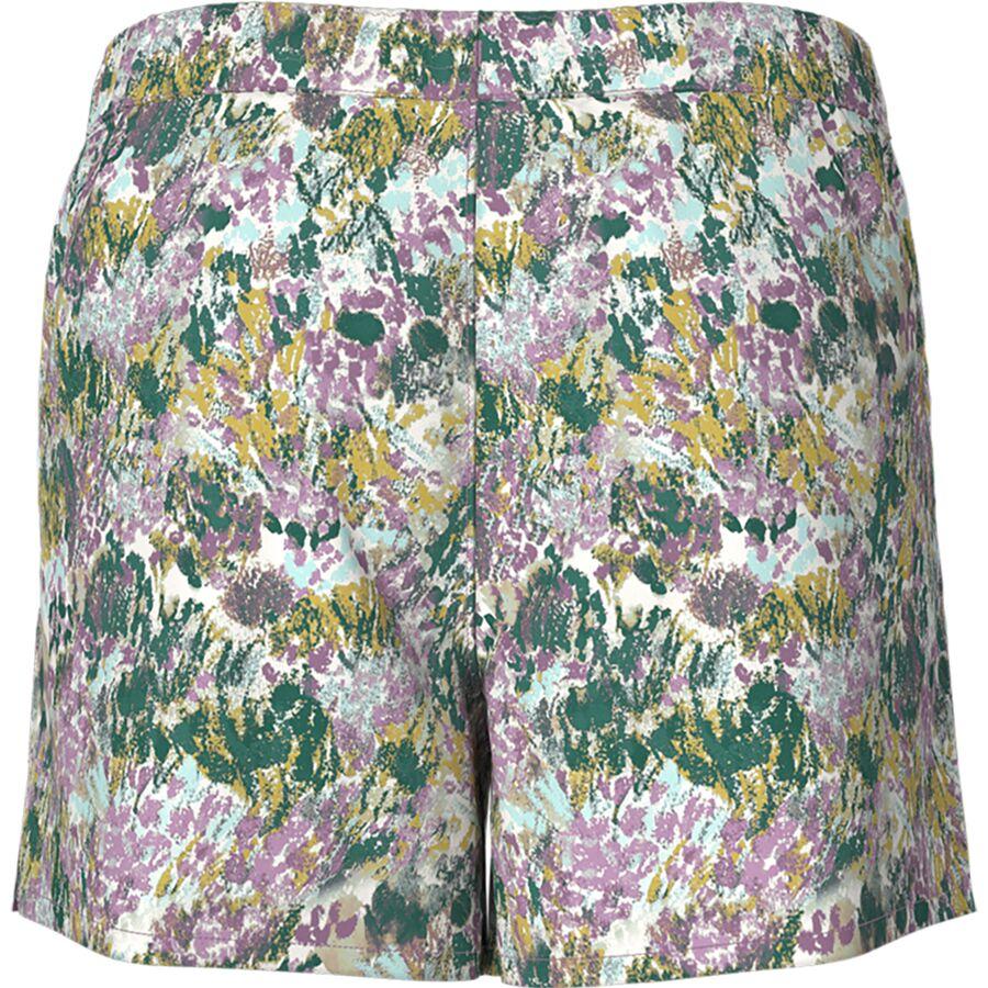 The North Face Amphibious Class V Short - Girls' Mineral Purple Maze Floral Print