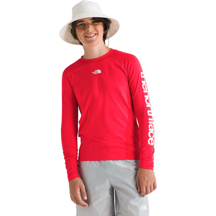 The North Face Amphibious Long-Sleeve T-Shirt - Kids' Bright Foam