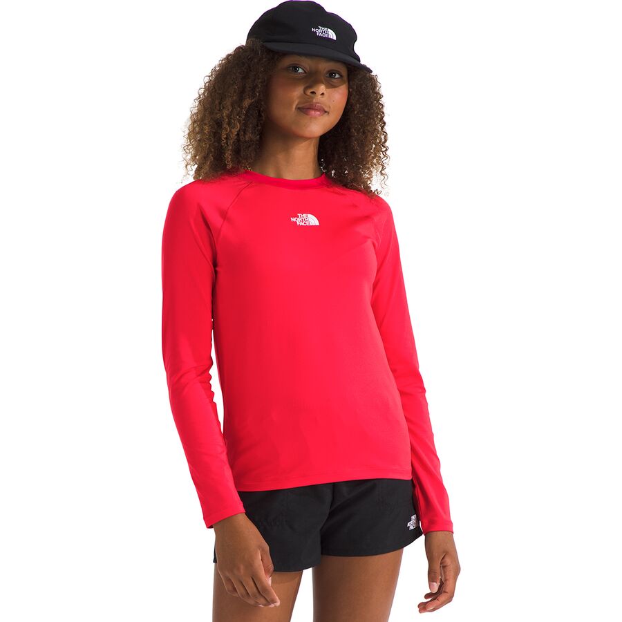The North Face Amphibious Long-Sleeve T-Shirt - Kids' Bright Foam