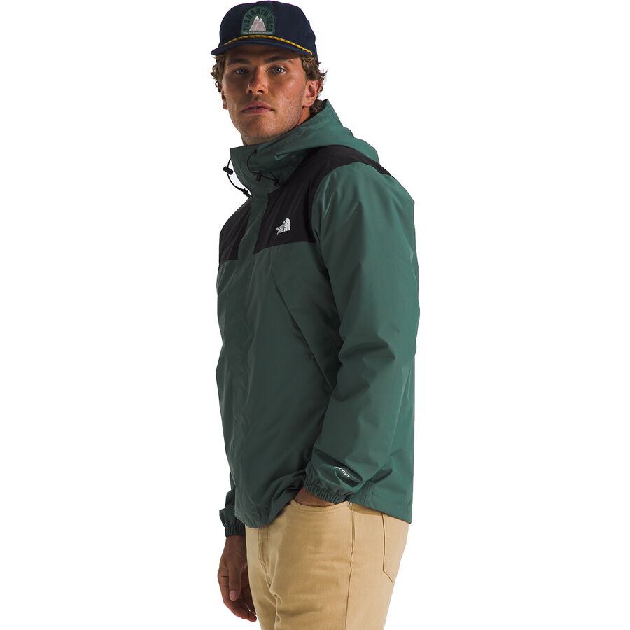 The North Face Antora Jacket - Men's Duck Green/TNF Black