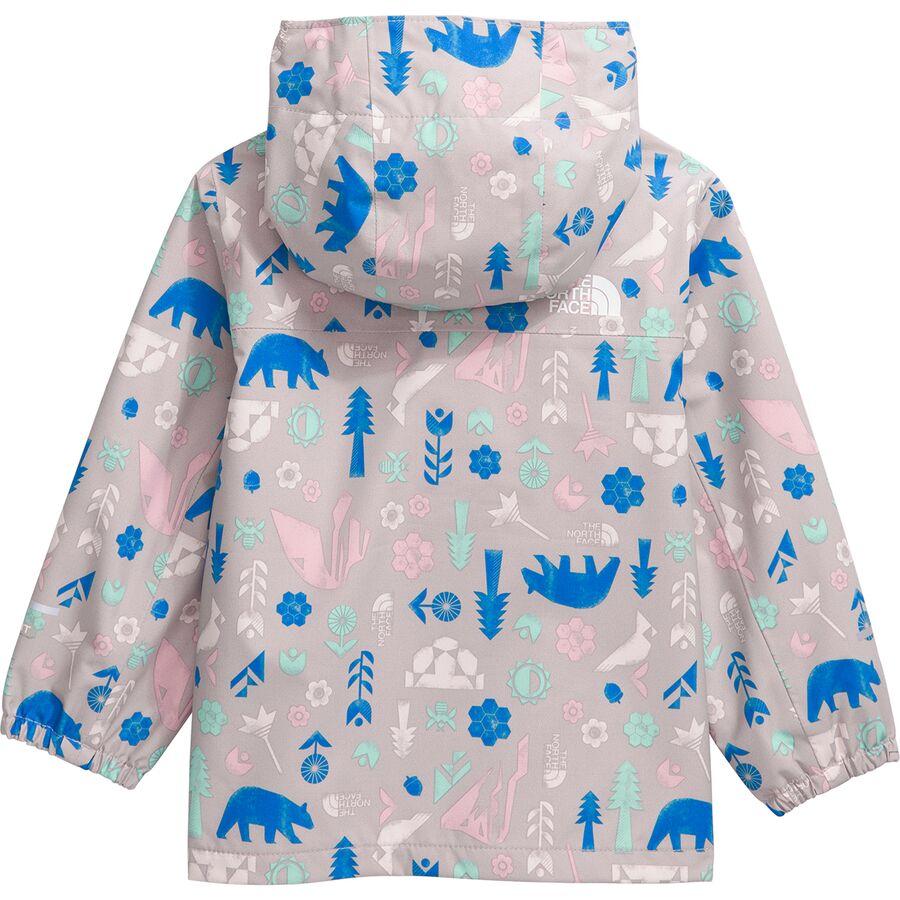 The North Face Antora Rain Jacket - Infants' Moonstone Grey Multi Pitch Print