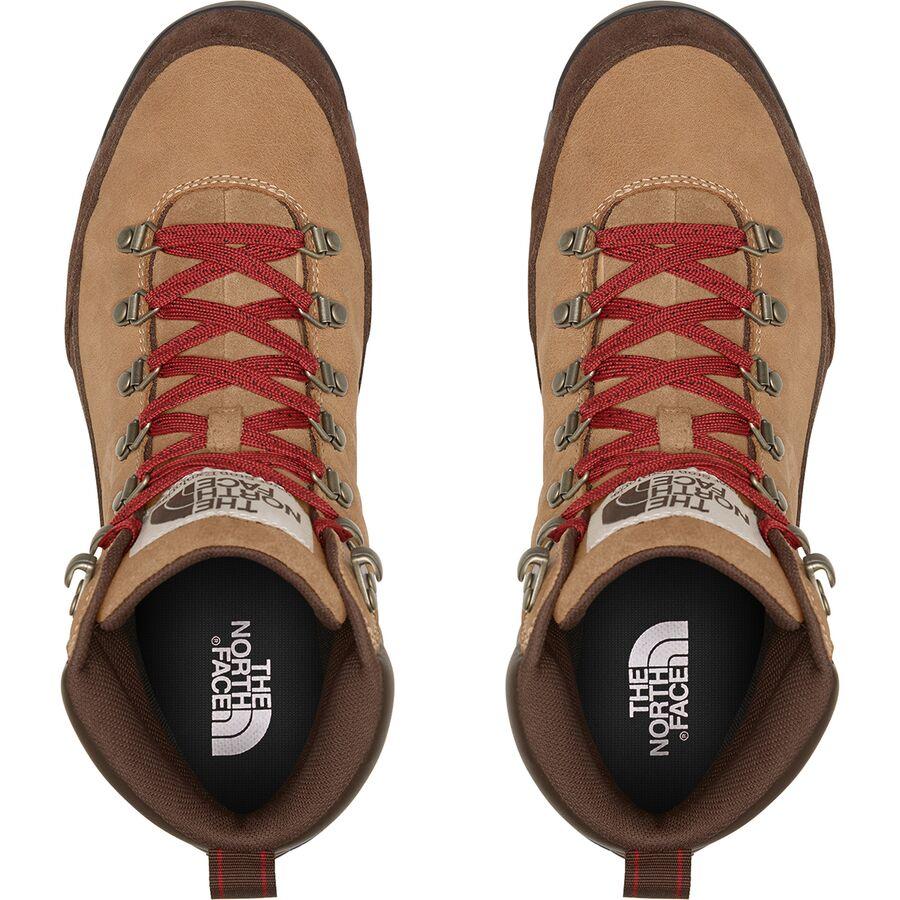 The North Face Back-To-Berkeley IV Leather WP Boot - Men's Almond Butter/Demitasse Brown