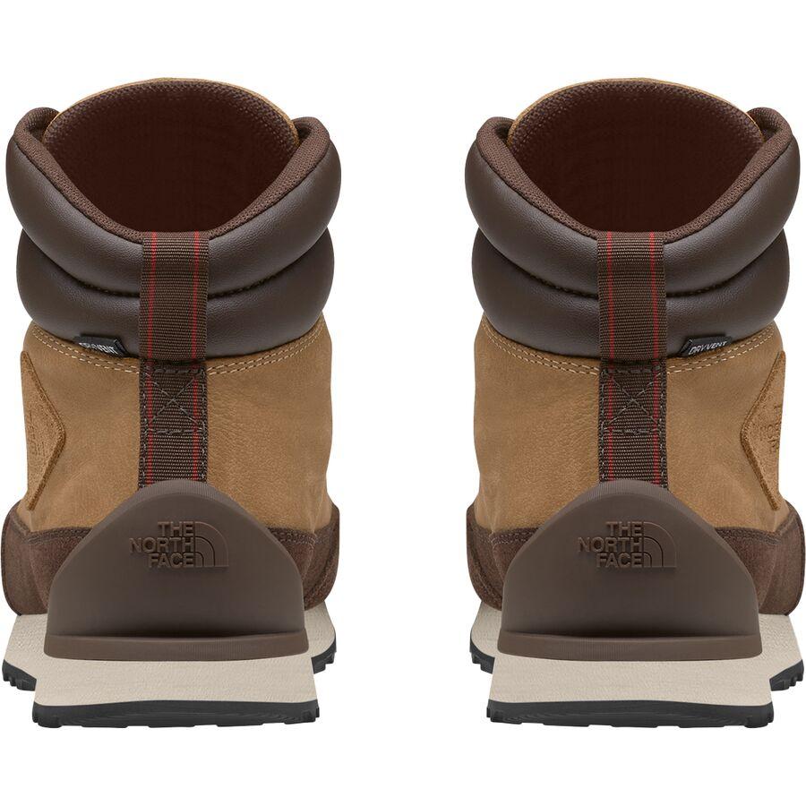 The North Face Back-To-Berkeley IV Leather WP Boot - Men's Almond Butter/Demitasse Brown