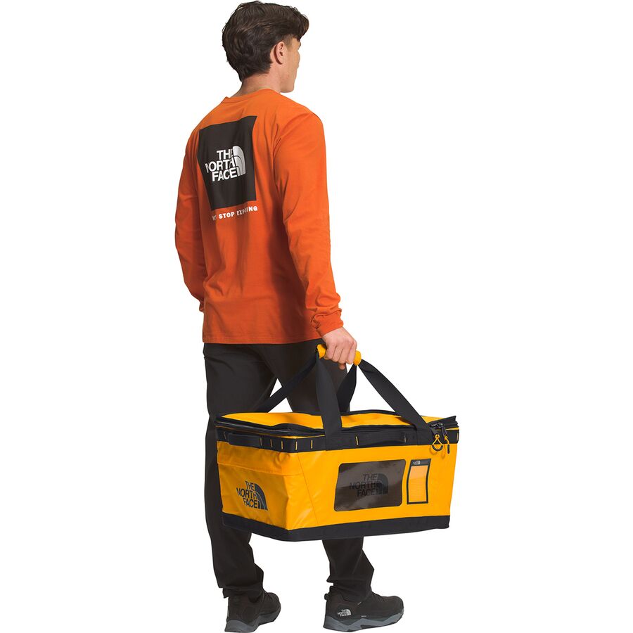 The North Face Base Camp Gear Box - Medium Summit Gold/TNF Black-NPF