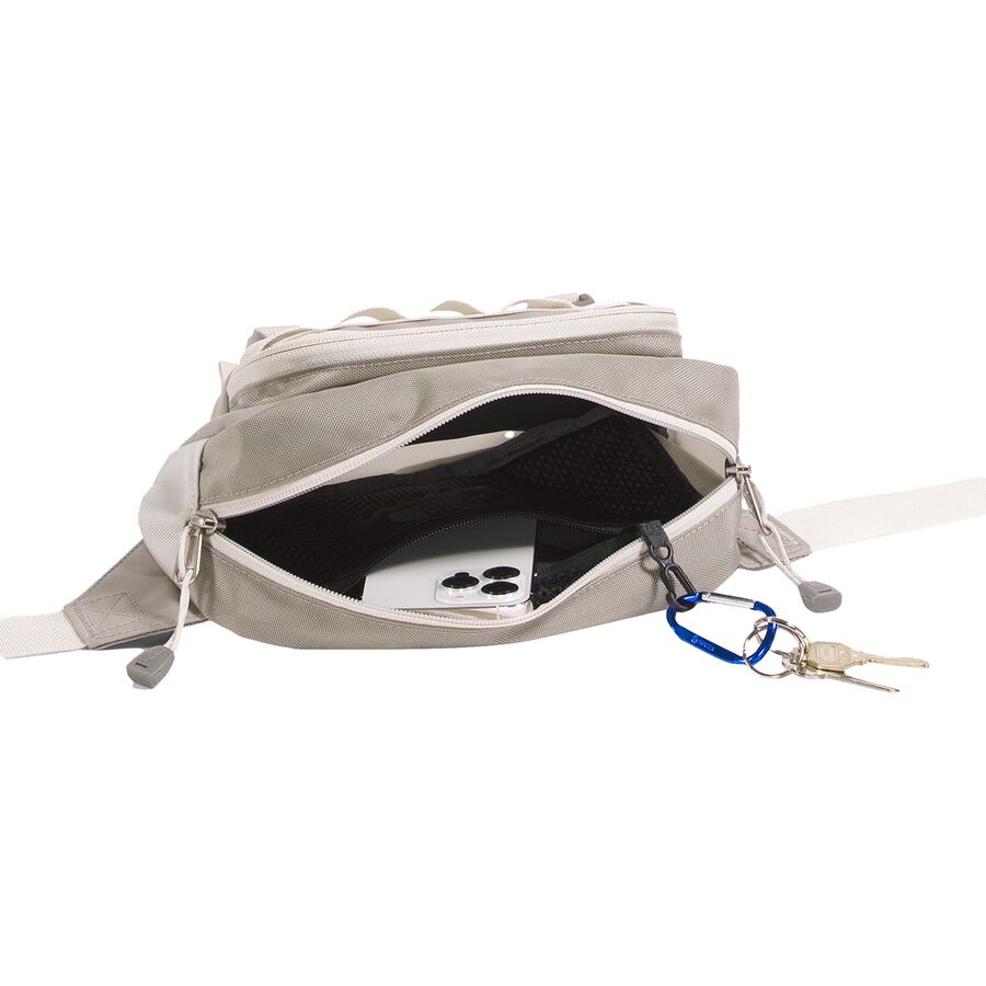 The North Face Base Camp Lumbar Pack Stone Slab/Slate Rock/Calacatta