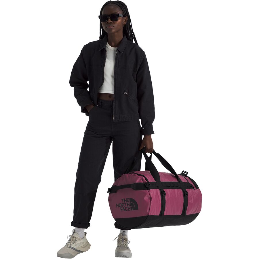 The North Face Base Camp M 71L Duffel Bag Cyber Berry/TNF Black