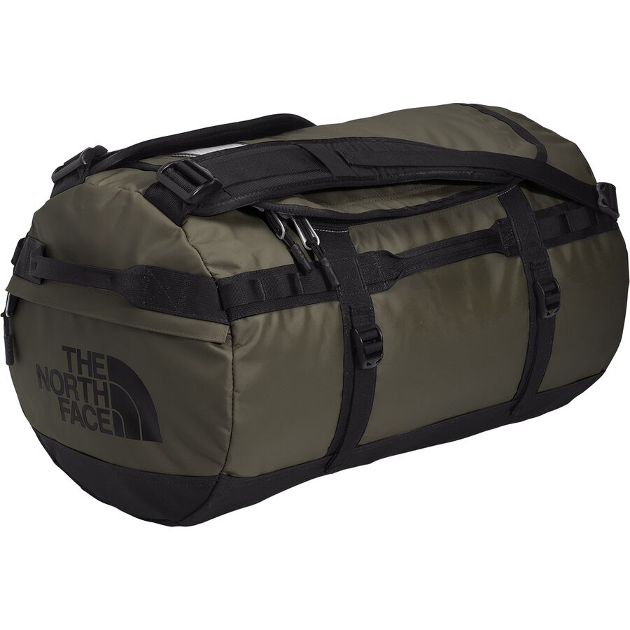 The North Face Base Camp S 50L Duffel Bag New Taupe Green/TNF Black-NPF