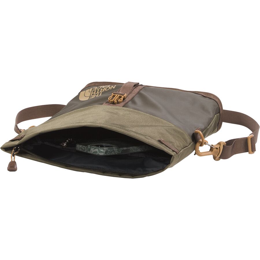 The North Face Base Camp Shoulder Bag New Taupe Green/Smokey Brown/Utility Brown