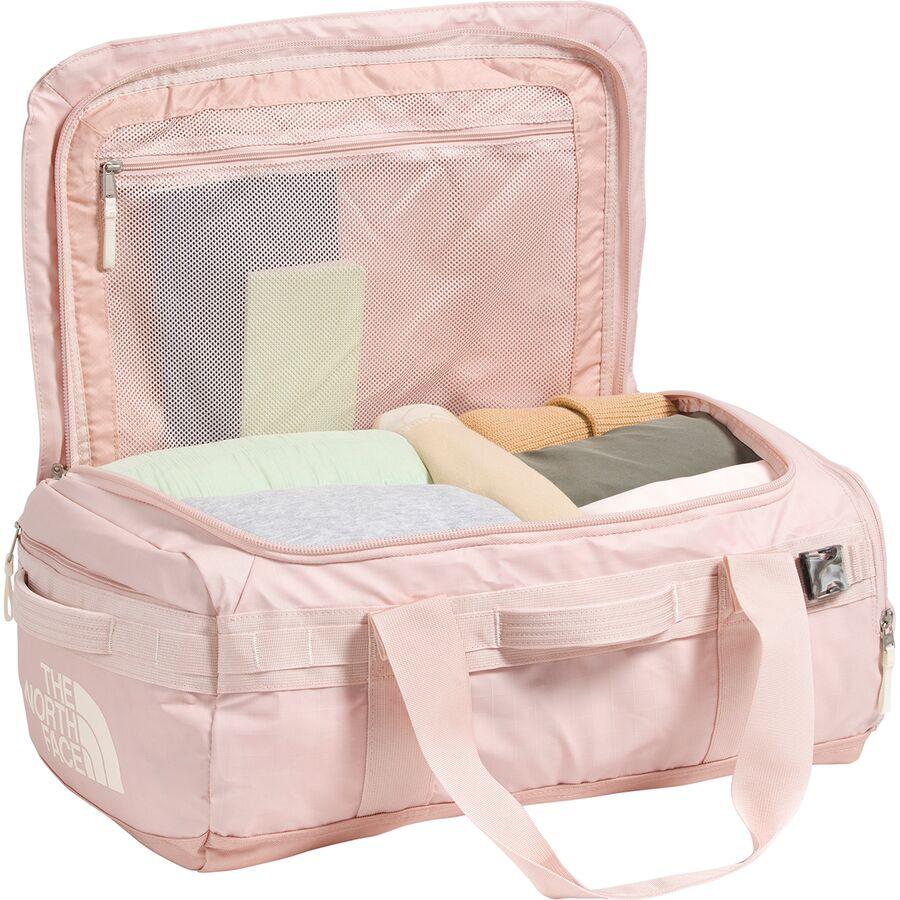 The North Face Base Camp Voyager 42L Duffel Bag Pink Moss/White Dune