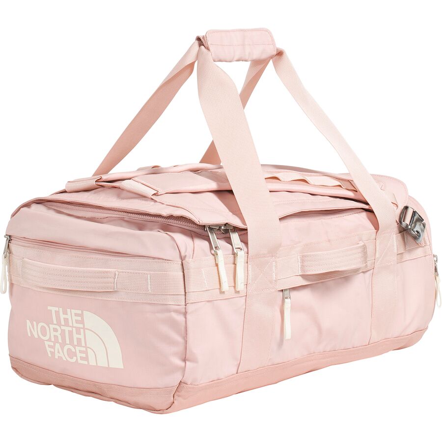 The North Face Base Camp Voyager 42L Duffel Bag Pink Moss/White Dune