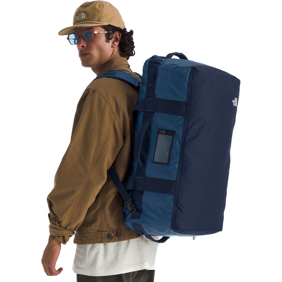 The North Face Base Camp Voyager 62L Duffel Bag Shady Blue/Summit Navy