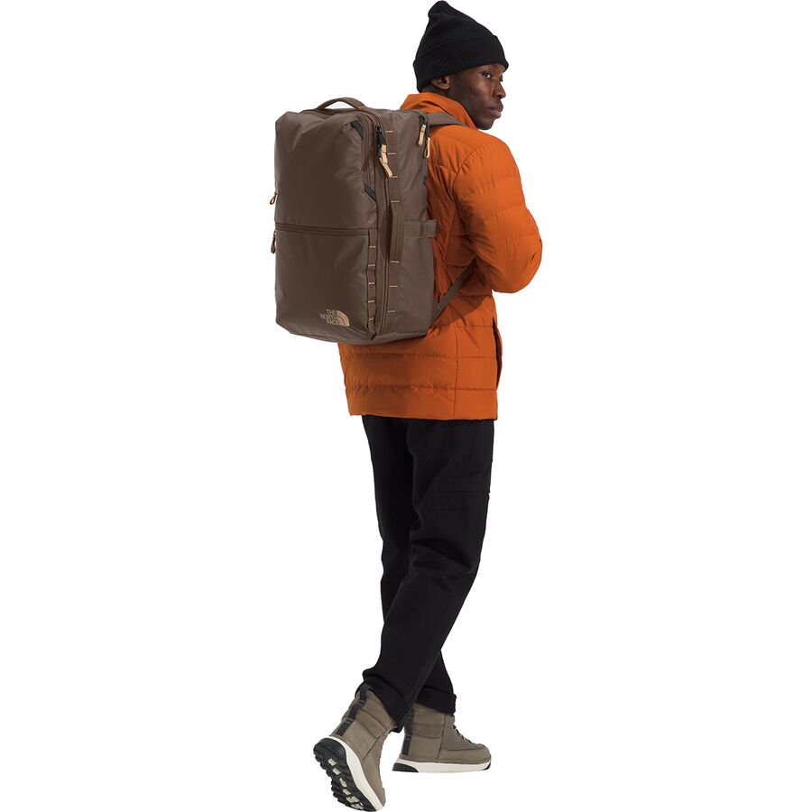 The North Face Base Camp Voyager Daypack - 35L Smokey Brown/Khaki Stone