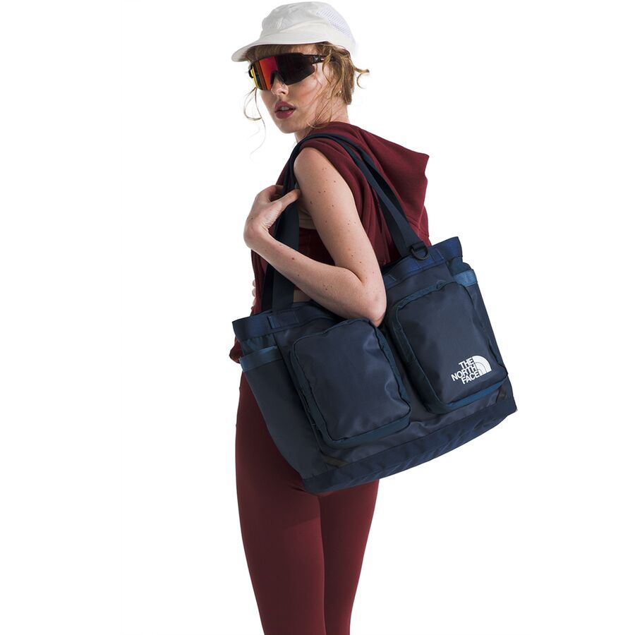 The North Face Base Camp Voyager Tote Shady Blue/Summit Navy
