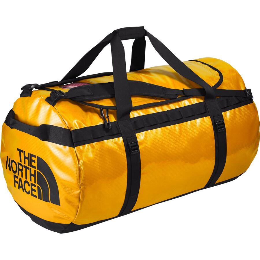 The North Face Base Camp XL 132L Duffel Bag Summit Gold/TNF Black-NPF
