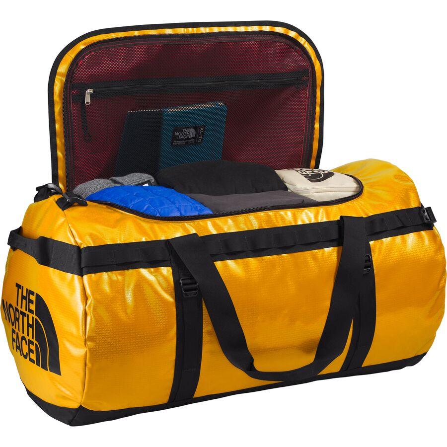 The North Face Base Camp XL 132L Duffel Bag Summit Gold/TNF Black-NPF