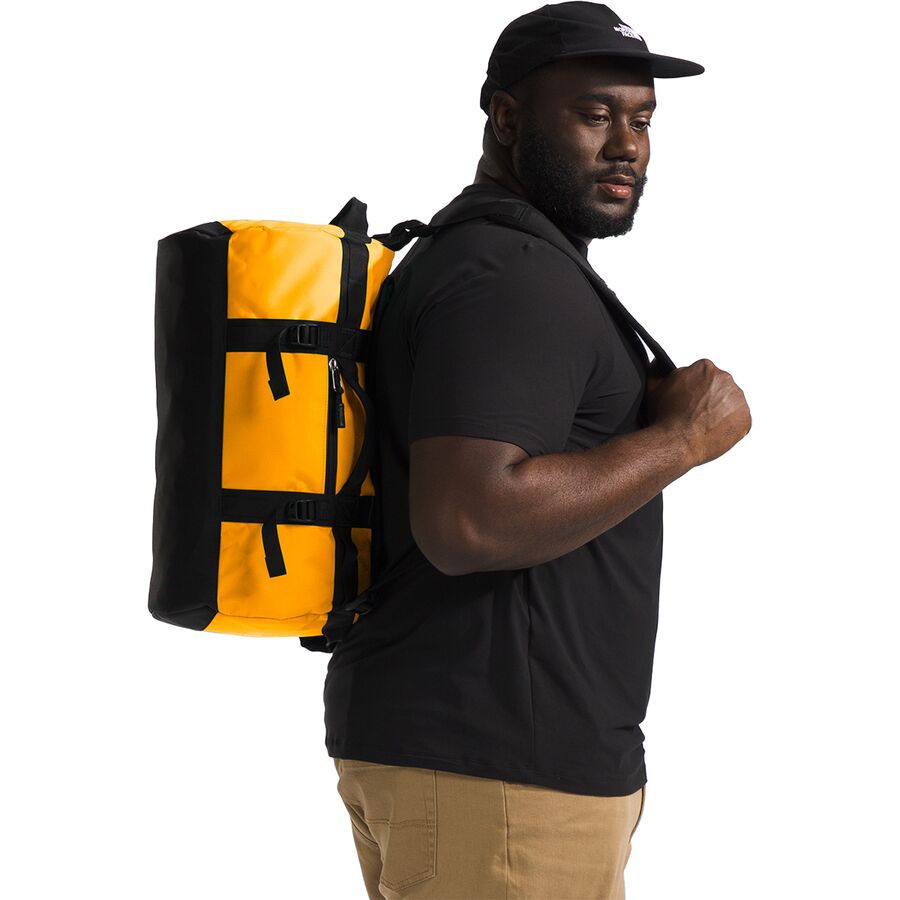 The North Face Base Camp XS 31L Duffel Bag Summit Gold/TNF Black-NPF