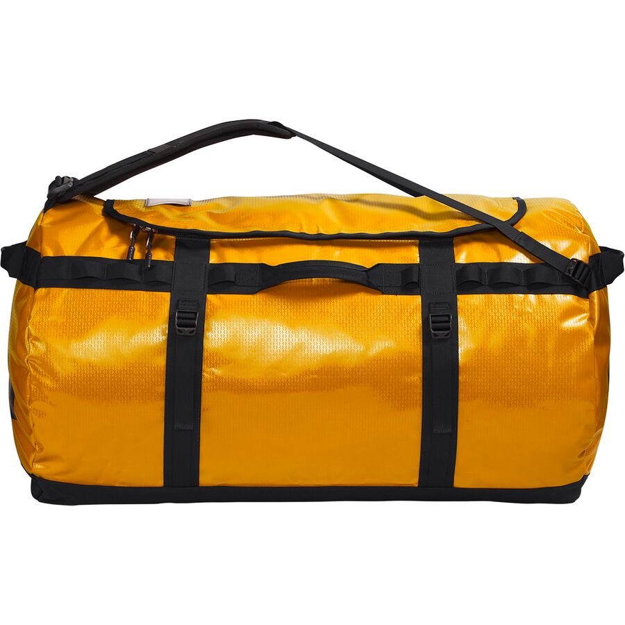 The North Face Base Camp XXL 150L Duffel Bag Summit Gold/TNF Black-NPF