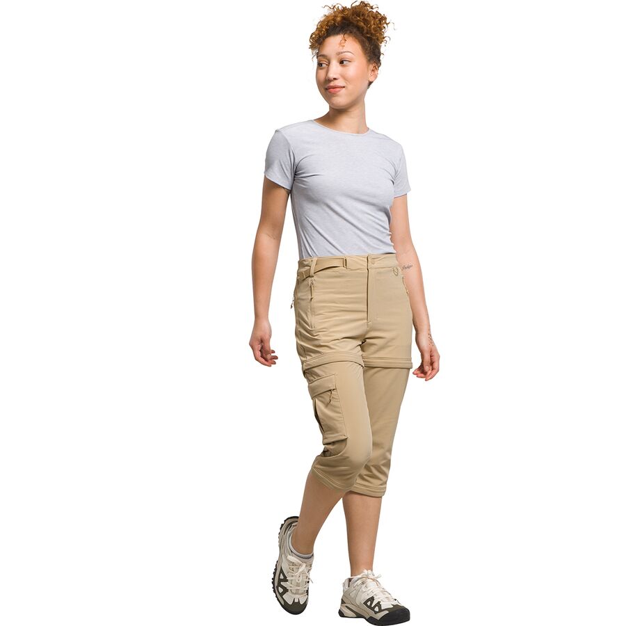 The North Face Bridgeway Zip-Off Pant - Women's Khaki Stone/NPF
