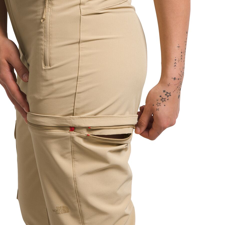 The North Face Bridgeway Zip-Off Pant - Women's Khaki Stone/NPF