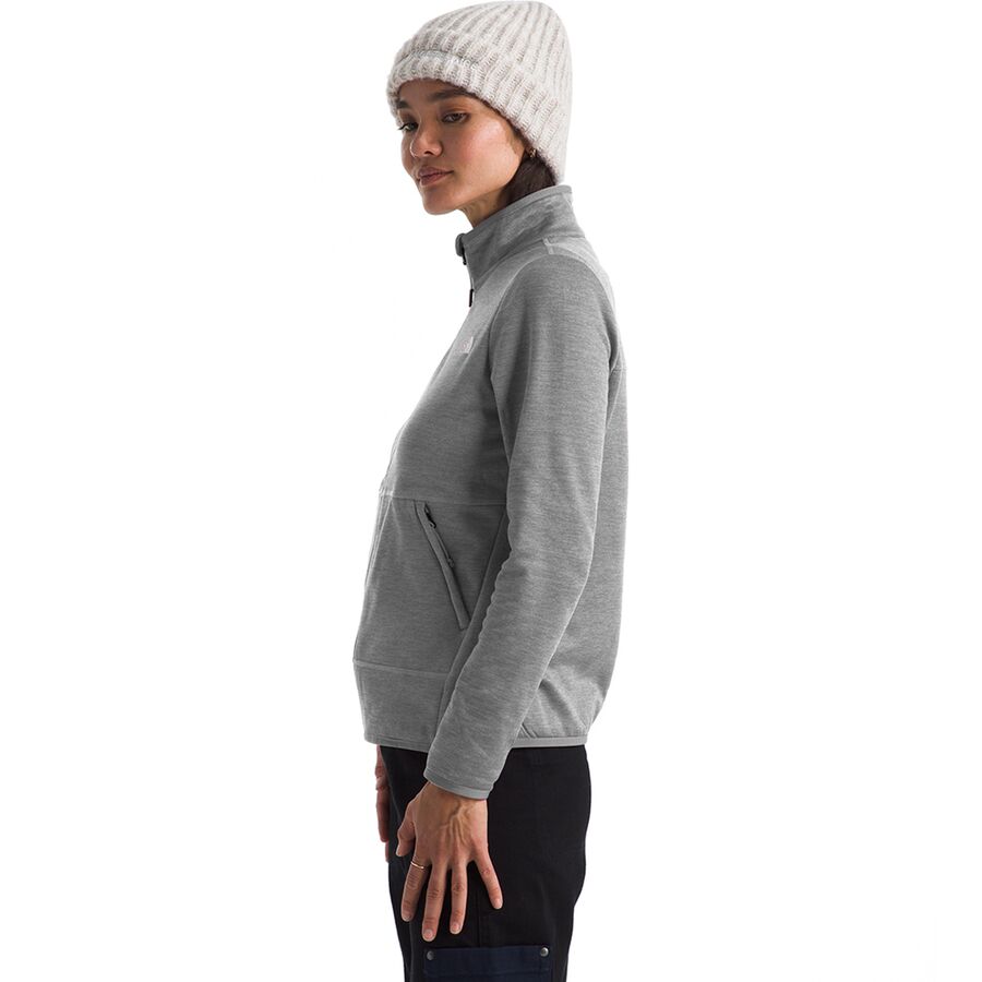The North Face Canyonlands Full-Zip Jacket - Women's TNF Medium Grey Heather/NPF
