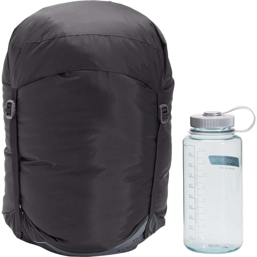 The North Face Cat's Meow Sleeping Bag: 20F Synthetic Banff Blue/Tin Grey-NPF