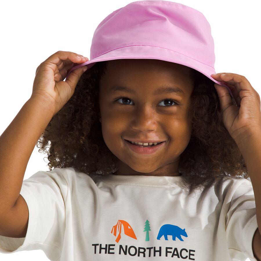The North Face Class V Reversible Bucket Hat - Kids' Cyber Pink/Cyber Berry TNF Topo Phantom Print