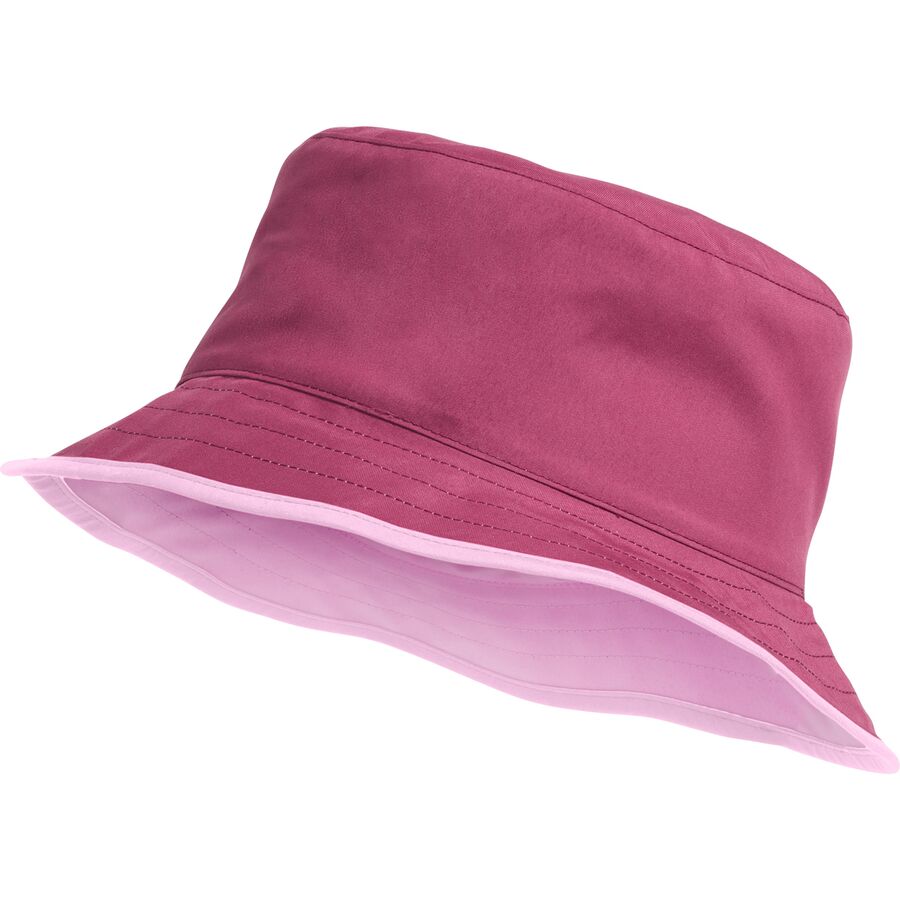 The North Face Class V Reversible Bucket Hat - Kids' Cyber Pink/Cyber Berry TNF Topo Phantom Print