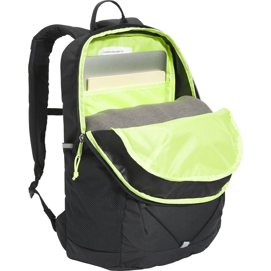 The North Face Court Jester 25L Backpack - Kids' Asphalt Grey/LED Yellow/NPF