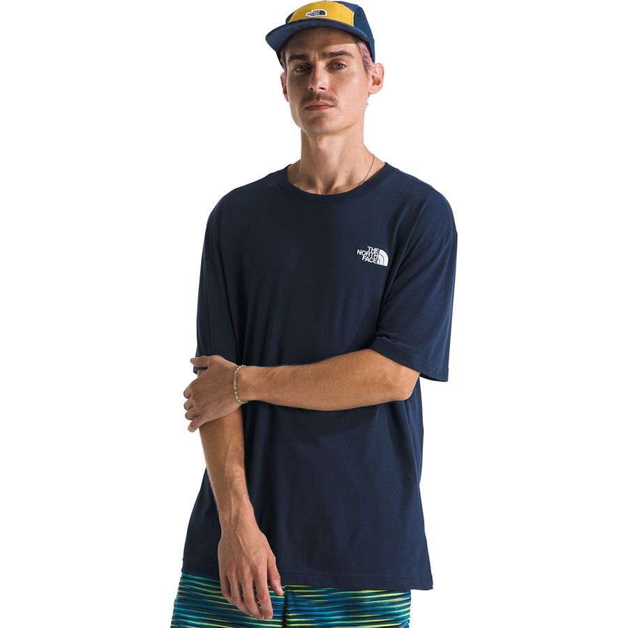 The North Face Evolution Box Fit Short-Sleeve T-Shirt - Men's Summit Navy