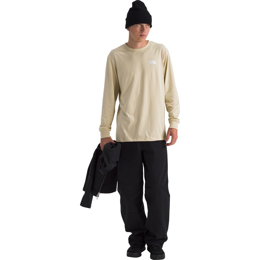 The North Face Evolution Box NSE Long-Sleeve T-Shirt - Men's Gravel