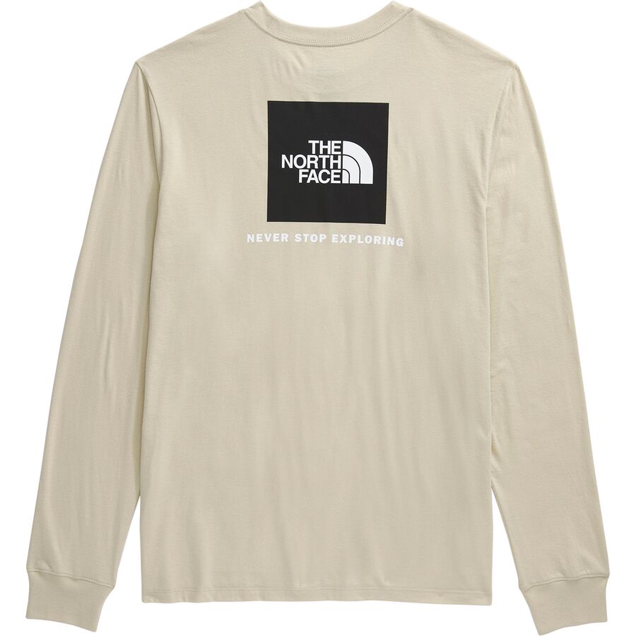 The North Face Evolution Box NSE Long-Sleeve T-Shirt - Men's Gravel