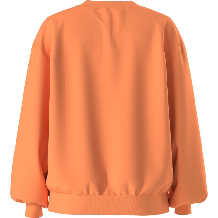The North Face Evolution Oversized Crew Sweatshirt - Women's Papaya