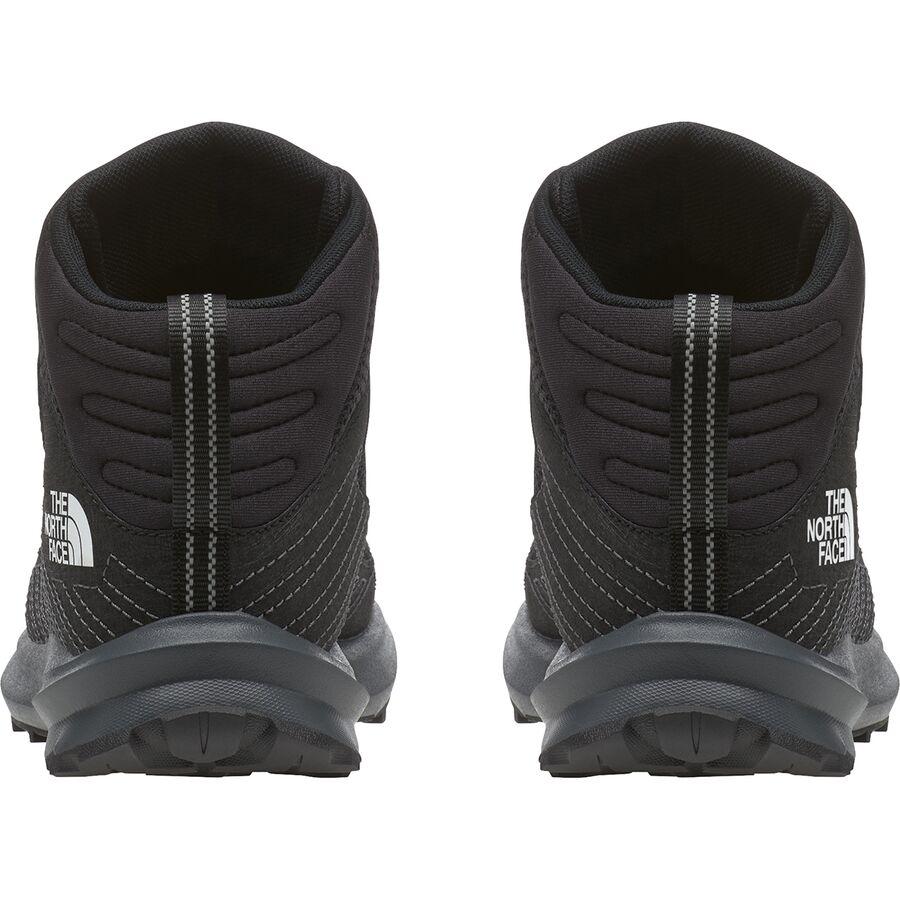 The North Face Fastpack Mid Waterproof Hiking Boot - Kids' TNF Black/TNF Black