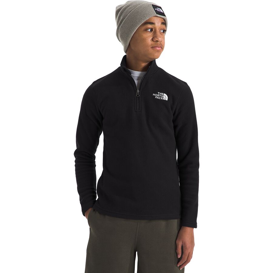 The North Face Glacier 1/4-Zip Pullover - Kids' Cyber Pink