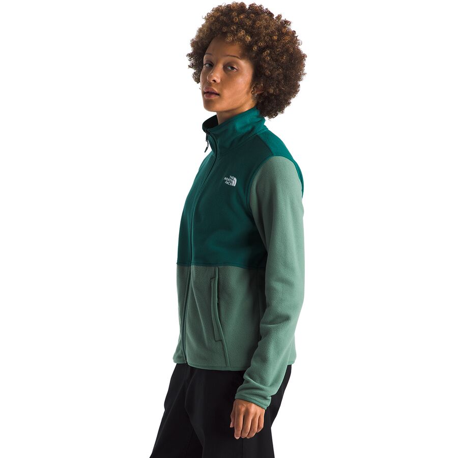 The North Face Glacier Fleece Jacket - Women's Duck Green/Deep Nori