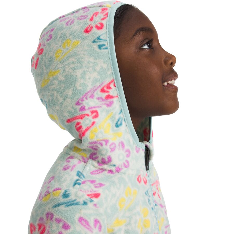 The North Face Glacier Full-Zip Fleece Hoodie - Toddlers' Bright Foam