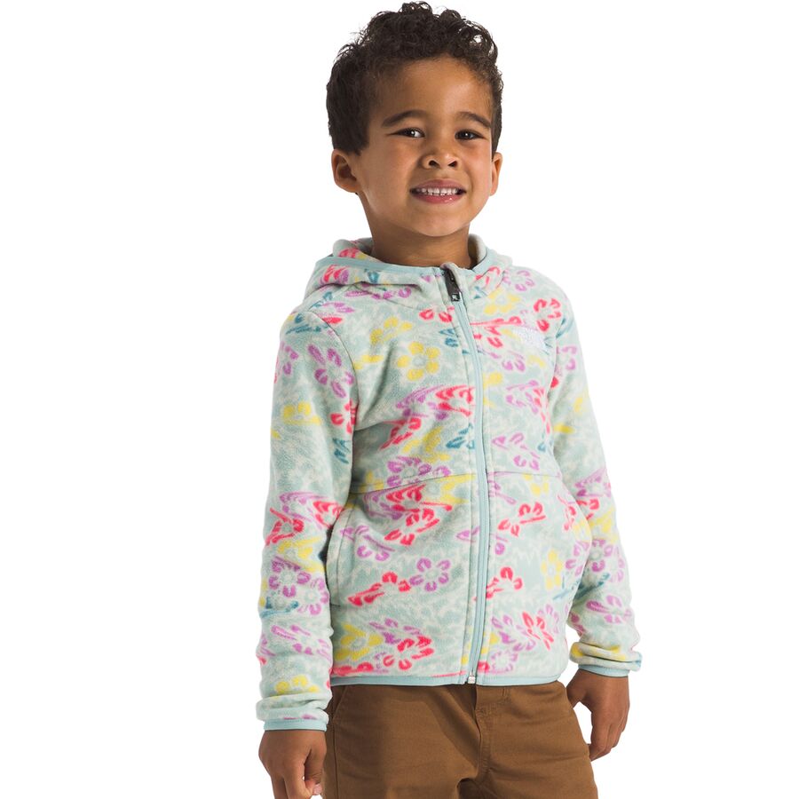 The North Face Glacier Full-Zip Fleece Hoodie - Toddlers' Bright Foam