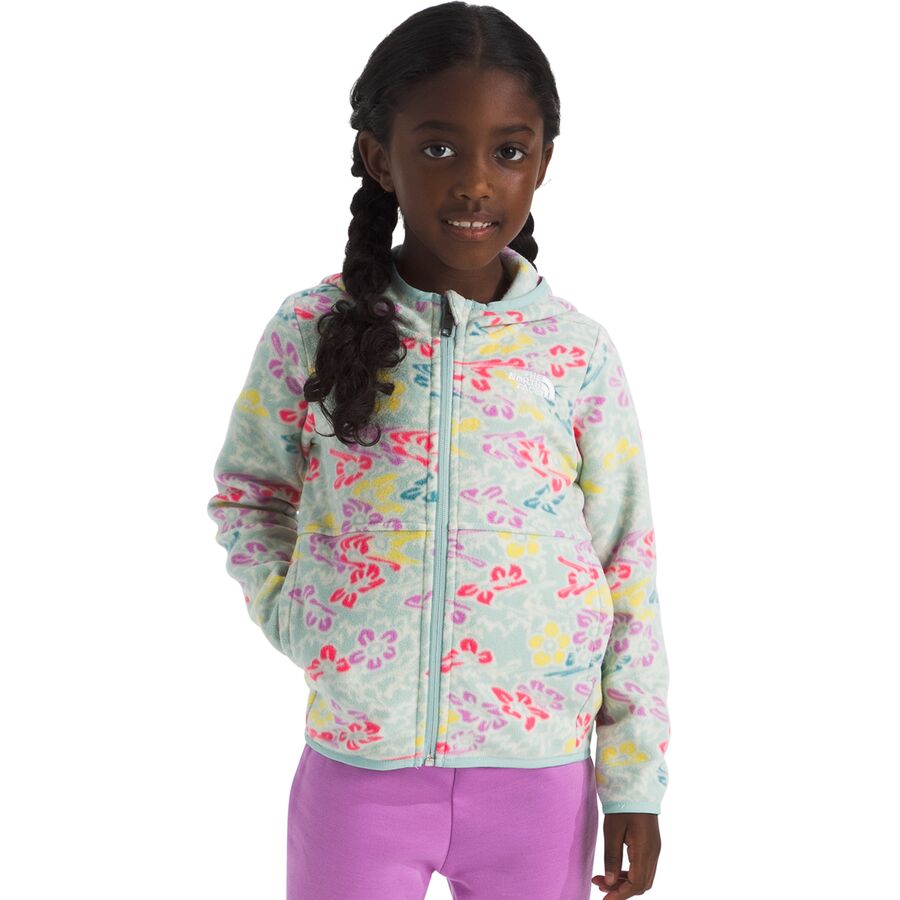 The North Face Glacier Full-Zip Fleece Hoodie - Toddlers' Bright Foam