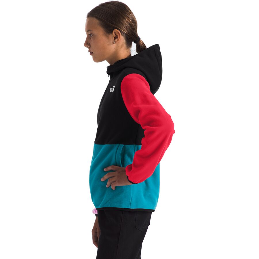 The North Face Glacier Full-Zip Hooded Jacket - Kids' Cyber Pink
