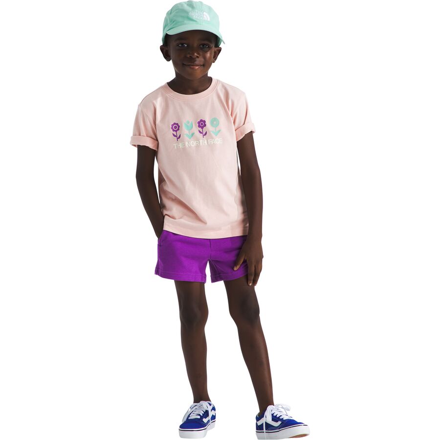 The North Face Graphic Cotton Summer Set - Toddlers' Pink Moss/Grape