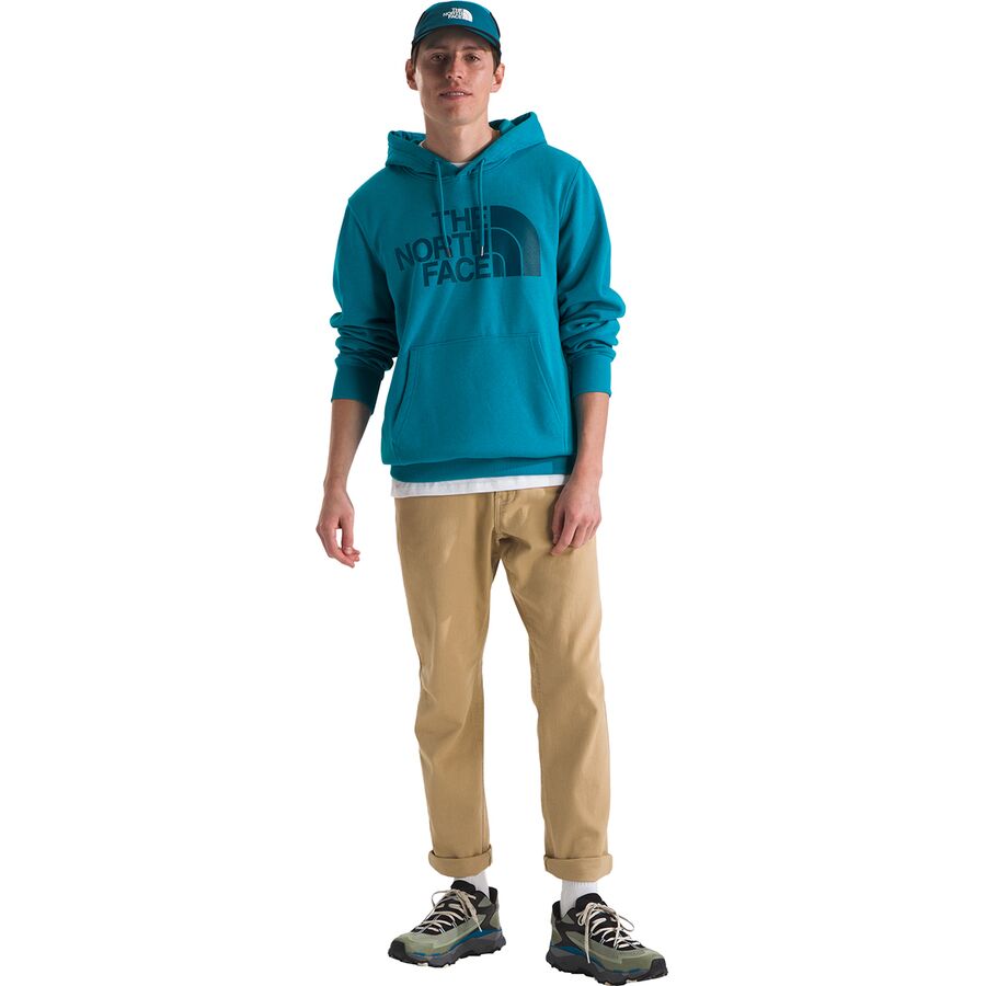 The North Face Half Dome Pullover Hoodie - Men's Alkaline Blue/Midnight Petrol