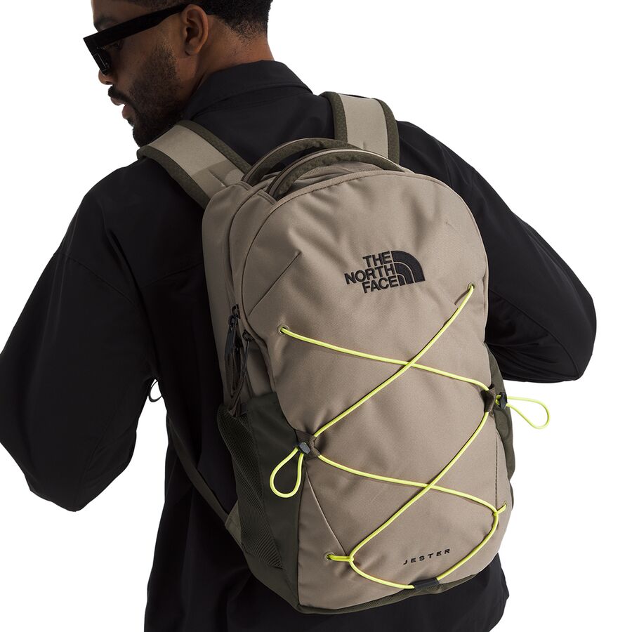 The North Face Jester 27.5L Backpack Cavern Grey/New Taupe Green