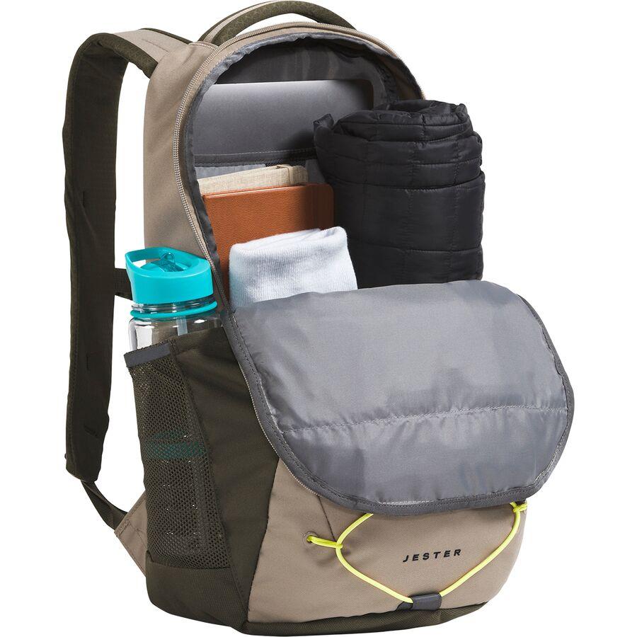 The North Face Jester 27.5L Backpack Cavern Grey/New Taupe Green