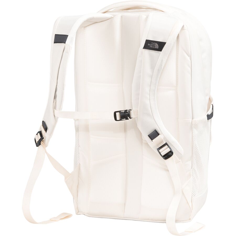 The North Face Jester Luxe Pack - Women's Gardenia White/Burnt Coral Metallic