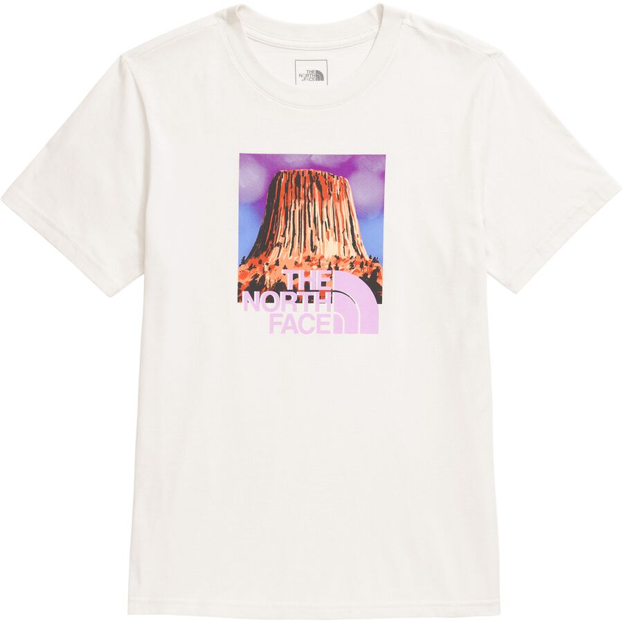 The North Face Landscapes Short-Sleeve Graphic T-Shirt - Kids' White Dune