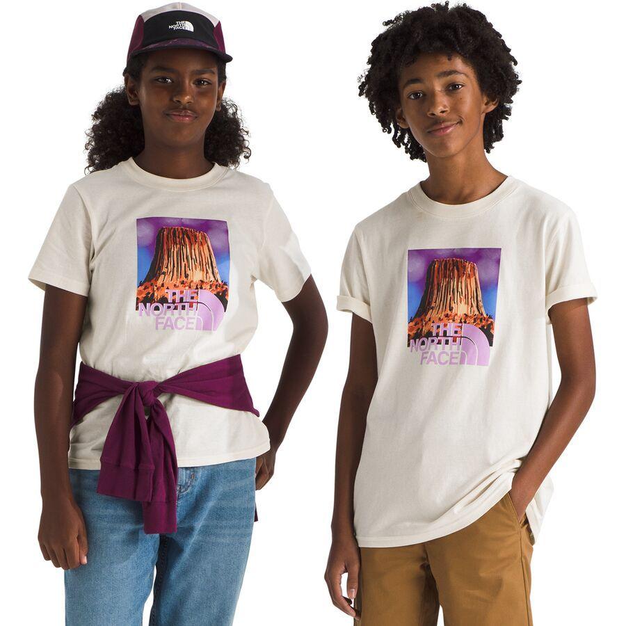 The North Face Landscapes Short-Sleeve Graphic T-Shirt - Kids' White Dune